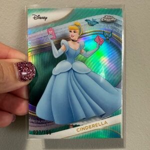 Disney Cinderella Story Card with Gold and Gray Accents